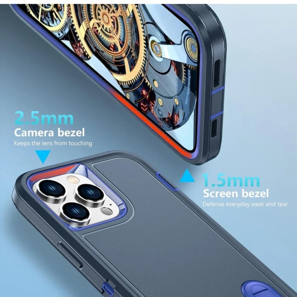 New Joytra for iPhone 14 Pro Max Case [5 in 1],Shockproof Protective Case